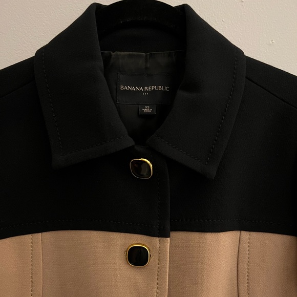 Banana Republic Two Tone Color Block Jacket Size XS - Picture 3 of 4